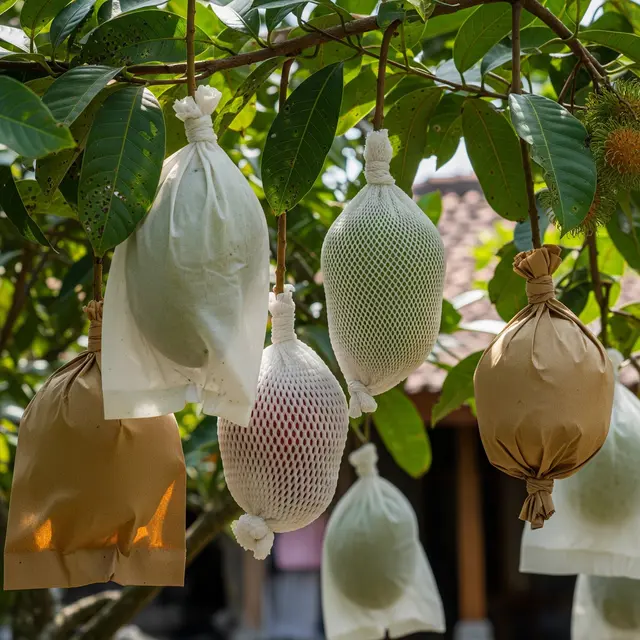 Cara Membuat Alat Berongsong Buah Tahan Hama