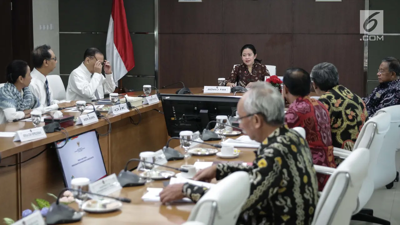Bahas Beras dan Bantuan Pangan, Puan Maharani Pimpin Rakor Tingkat Menteri