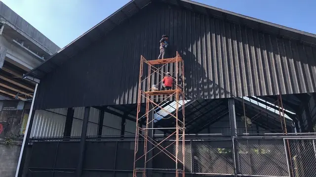 Raffi Ahmad dan Nagita Slavina punya lapangan tenis (Instagram/raffinagita1717)