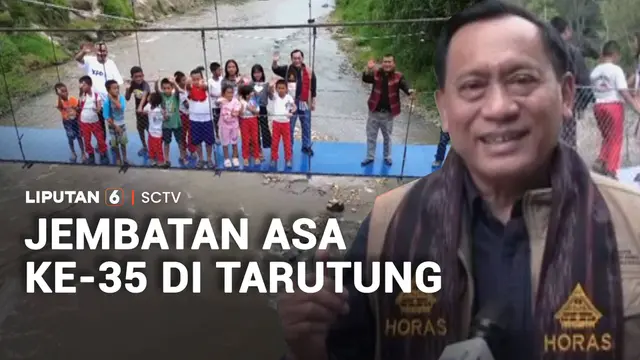 Jembatan Asa ke-35 di Tarutung