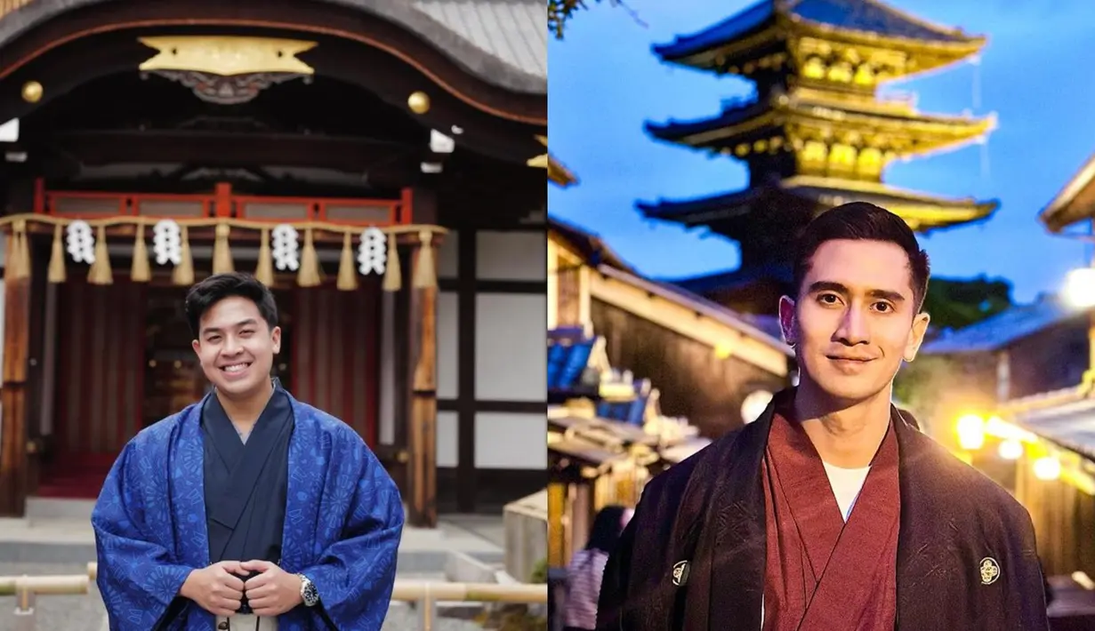Tanpa disengaja, Verrel Bramasta dan Jerome Polin sedang liburan ke Jepang mengunjungi tempat ikonik [@jeromepolon @bramastavrl]