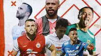Liga 1 - Trivia Barisan Striker yang Bakal Meramaikan Liga 1 2021 (Bola.com/Adreanus TItus)