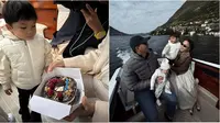 6 Potret Ultah ke-3 Issa Xander Anak Nikita Willy di Italia, Mewah di Danau Como