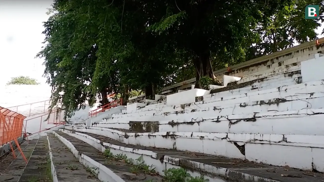 Pohon di Stadion Gelora 10 November, Surabaya