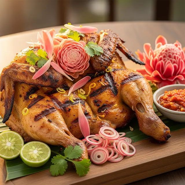 Resep Ayam Kemangi Pedas Kecombrang