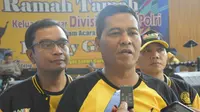 Karo Penmas Divisi Humas Polri Brigjen Raden Prabowo Argo Yuwono, di Puncak, Bogor, Sabtu (14/12/2019). (LIputan6.com/ Achmad Sudarno)