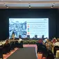 Direktur Jenderal Cipta Karya Kementerian PUPR Diana Kusumastuti dalam acara Workshop Program Kota Tanpa Kumuh Tahun 2023, di Hotel Bidakara, Jakarta, Selasa (20/6/2023). (Arief/Liputan6.com)