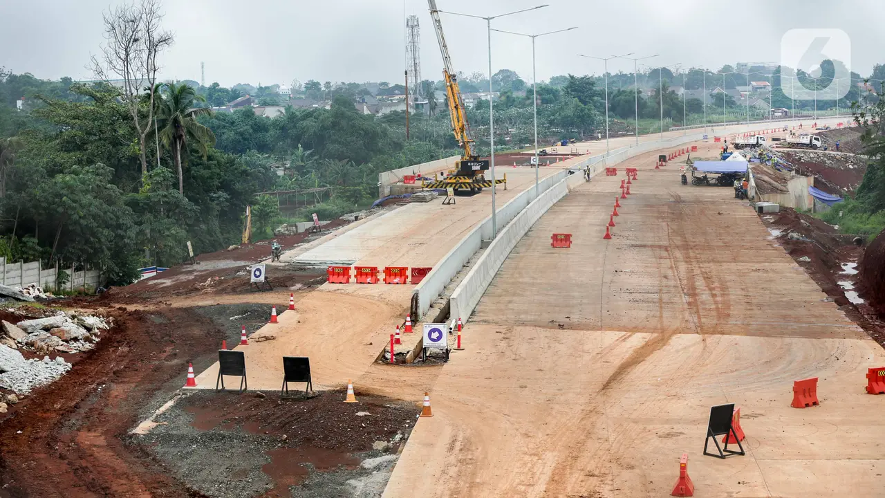 Memantau Pembangunan Ruas Tol Cinere-Serpong