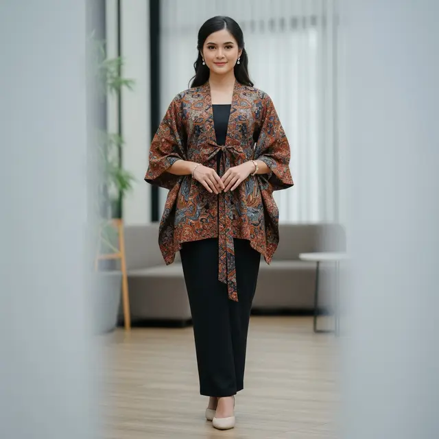 9 Model Atasan Batik Wanita Cocok untuk Acara Formal dan Informal