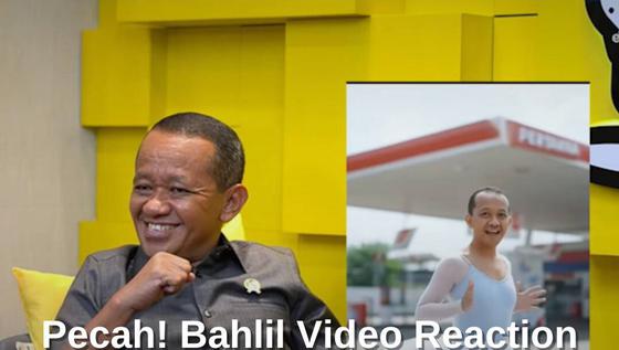 Pecah! Bahlil Video Reaction Meme Joget Balerina Depan SPBU Pertamina, Satu Ruangan Ngakak