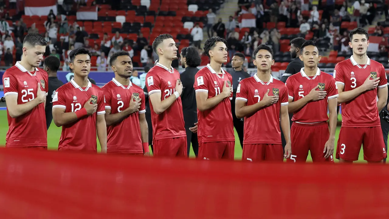Foto: Gol Cantik Marselino Ferdinan Gagal Hindarkan Kekalahan Timnas Indonesia dari Irak pada Laga Pertama Piala Asia 2023