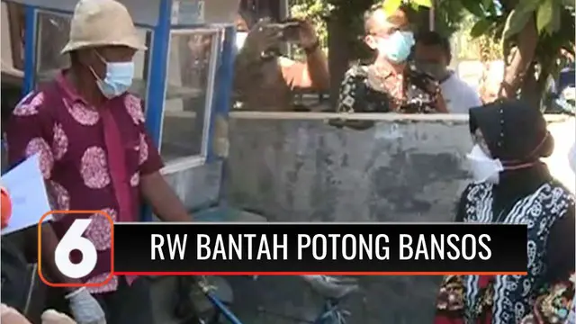 Pengurus lingkungan RW 05 Beji, Depok, Jawa Barat, dituding memotong Bansos oleh warganya sebesar Rp 50 ribu. Namun tudingan tersebut dibantah ketua RW yang mengaku tidak ada pemotongan, namun warga diminta donasi perbaikan ambulans.