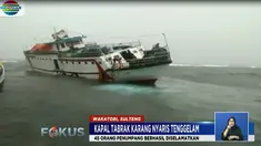 Seluruh penumpang yang berjumlah 45 orang dapat diselamatkan.