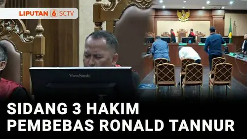 VIDEO: Sidang Tuntutan Tiga Hakim Pembebas Ronald Tannur Ditunda