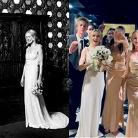 Menikah lagi dengan Billy Crudup, intip tampilan elegan Naomi Watts dibalut gaun pengantin Dior. [Dok/Dior].