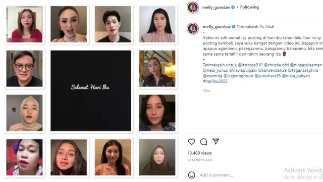 Melly Goeslaw (Foto: Instagram/@melly_goeslaw)