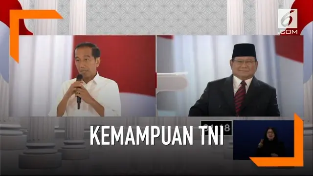 VIDEO: Jokowi Sebut Prabowo Tak Percaya Kemampuan TNI
