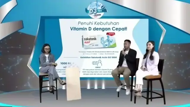 Cek potensi kadar vitamin D dalam tubuh lewat D3TES