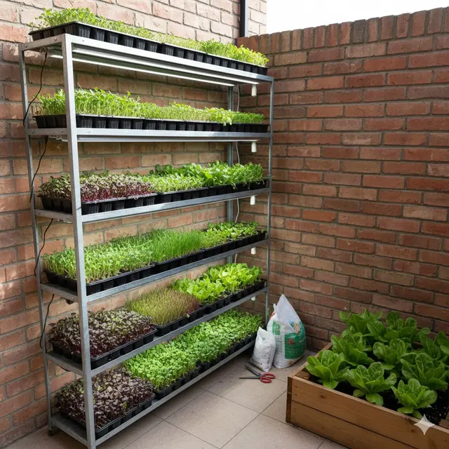 Kebun Mikro (Microgreens) (Gemini AI)