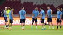 <p>Pemain Timnas Argentina melakukan latihan resmi menjelang laga FIFA Matchday melawan Timnas Indonesia di Stadion Utama Gelora Bung Karno (SUGBK), Jakarta, Minggu (18/06/2023). (Bola.com/Bagaskara Lazuardi)</p>