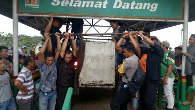 Auman Bonita Usai Pingsan Ditembak Bius