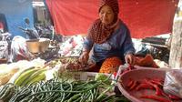 Pantauan pasar di Pasar Kwitang Dalam pada Jumat (31/5/2019) (Foto: Liputan6.com/Maulandy R)