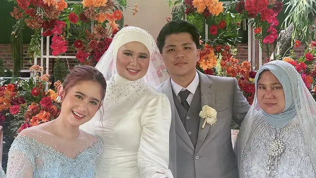 Pesona Kakak Tissa Biani di Hari Pernikahan