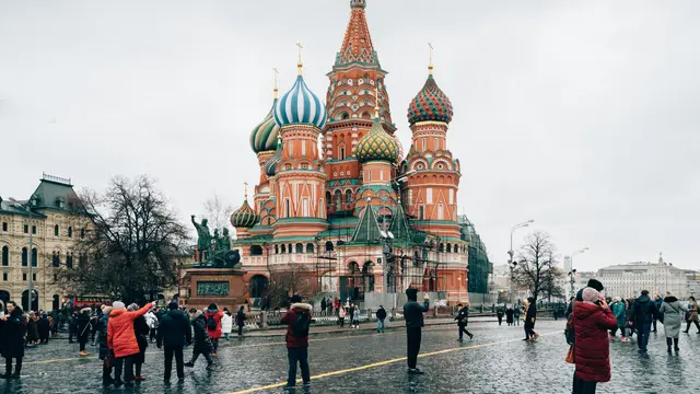 Saint Basil's Cathedral, Moscow, Rusia