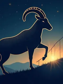 logo ramalan zodiak capricorn (sumber: AI generated)