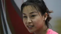 Ma Jin, pemain berpengalaman asal China yang membela tim PB Djarum Kudus pada ajang Djarum Superliga Badminton 2017. (Fahrizal Arnas)