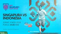Piala AFF 2018 Singapura Vs Indonesia  (Bola.com/Adreanus Titus)
