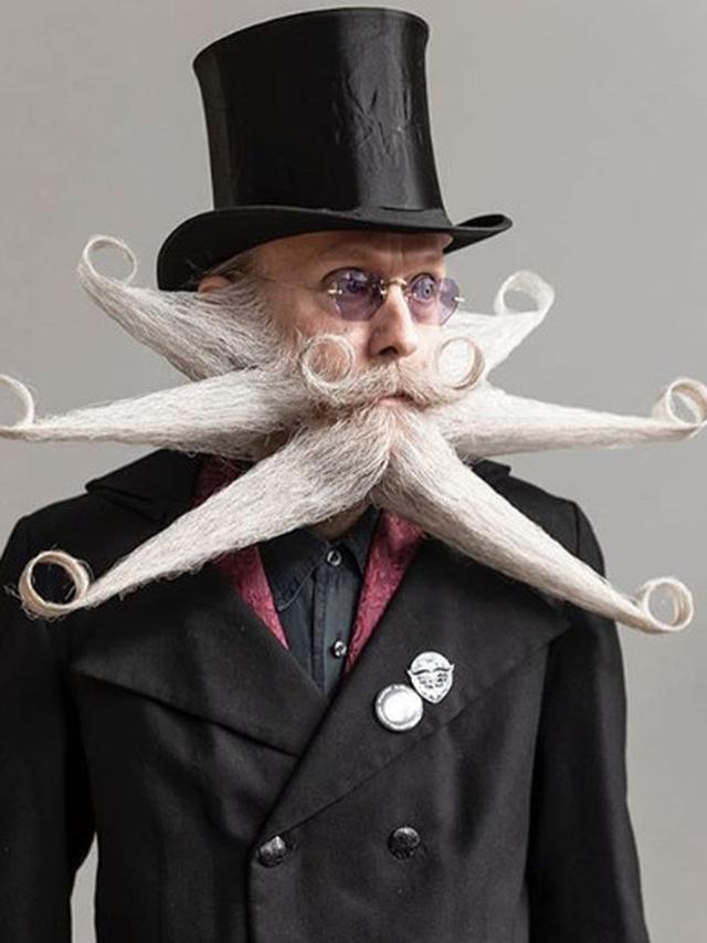 Keunikan kontes kejuaraan janggut dan kumis