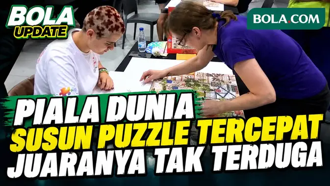 Aksi Spektakuler Ribuan Jagoan Puzzle Dunia di Spanyol Hasilkan Rekor Cepat