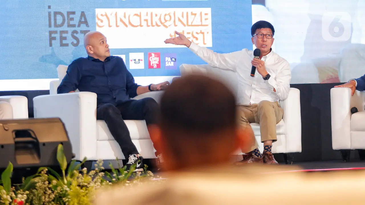 Managing Director PT Elang Mahkota Teknologi Tbk atau Emtek Sutanto Hartono