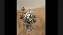Mars Science Laboratory yang dijuluki "Rasa ingin tahu", adalah penjelajah besar dengan tujuan mengeksplorasi lingkungan Mars. (businessweek.com)