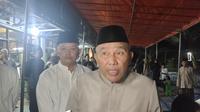 Wali Kota Depok, Mohammad Idris usai mengikuti tarawih keliling di wilayah Kelurahan Curug, Kecamatan Bojongsari, Kota Depok. (Liputan6.com/Dicky Agung Prihanto)
