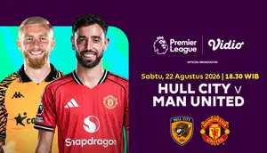 Link Live Streaming Liga Inggris: Hull City Vs Manchester United