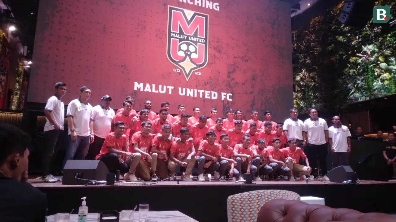 Launching Malut United untuk Liga 2 2023/2024