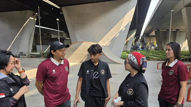Zaidar Maulana Ibrahim saat dikunjungi CdM Olimpiade Remaja 2026