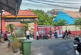 SDN 15 Srengseng Jaksel diancam bom