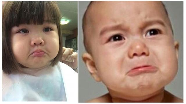 Foto menangis (Sumber: Twitter/@raursun)