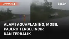 Insiden mengerikan dialami oleh sebuah mobil saat mengalami kecelakaan di Jalan Tol Surabaya- Solo Km 555