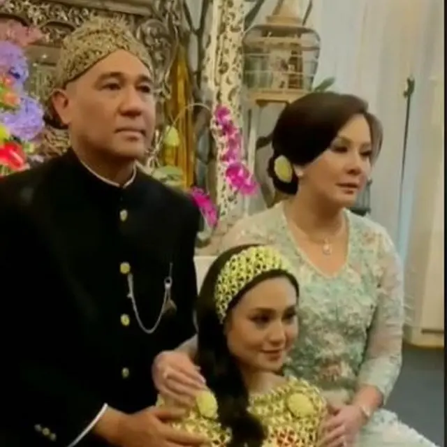 Orangtua Mario Dandy di acara Siraman Kakak Mario Dandy.