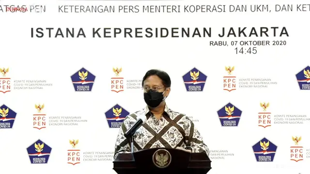 Ketua Satuan tugas Pemulihan Ekonomi Nasional, Budi Gunadi Sadikin. Dok Kominfo.