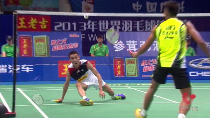 Video Flashback Bulutangkis Laga Seru Lin Dan Vs Lee Chong Wei Di Final Kejuaraan Dunia 2013 Ragam Bola Com