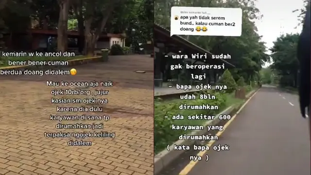 Sepi Pengunjung, Begini Penampakan Terbaru Kawasan Ancol Selama Covid-19