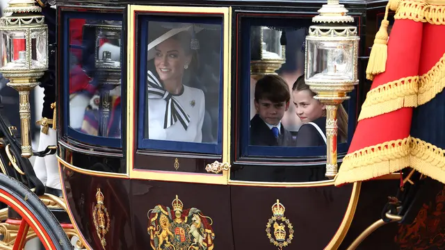 Kate Middleton Hadiri Trooping the Colour 2024