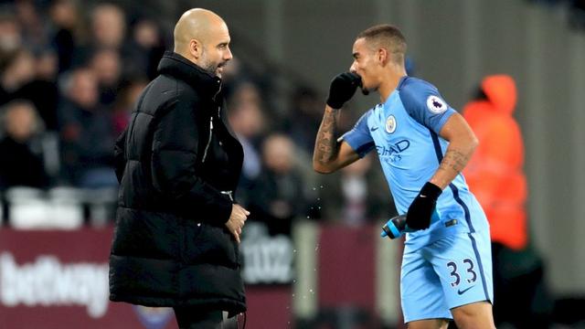 Josep Guardiola & Gabriel Jesus
