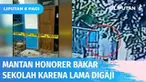 Seorang pria lanjut usia yang juga mantan guru honorer di Garut nekat membakar gedung sekolah tempatnya mengajar. Aksi dipicu lantaran kesal upah mengajar selama tiga tahun tidak dibayar Kepala Sekolah.
