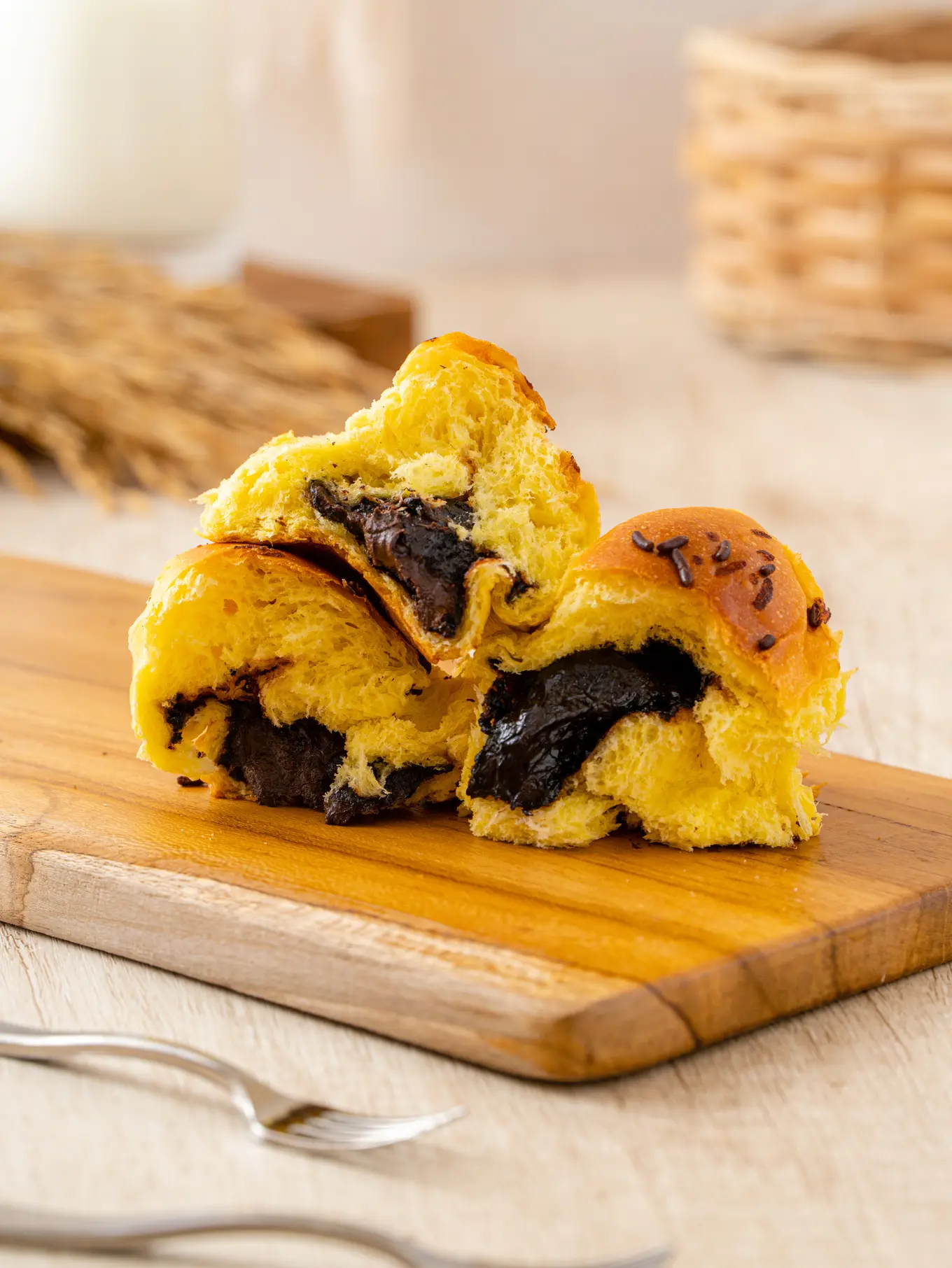 Resep Roti Coklat tanpa Oven dan Mixer Food